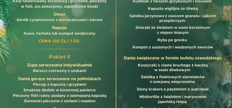 wigilia firmowa Szyszko